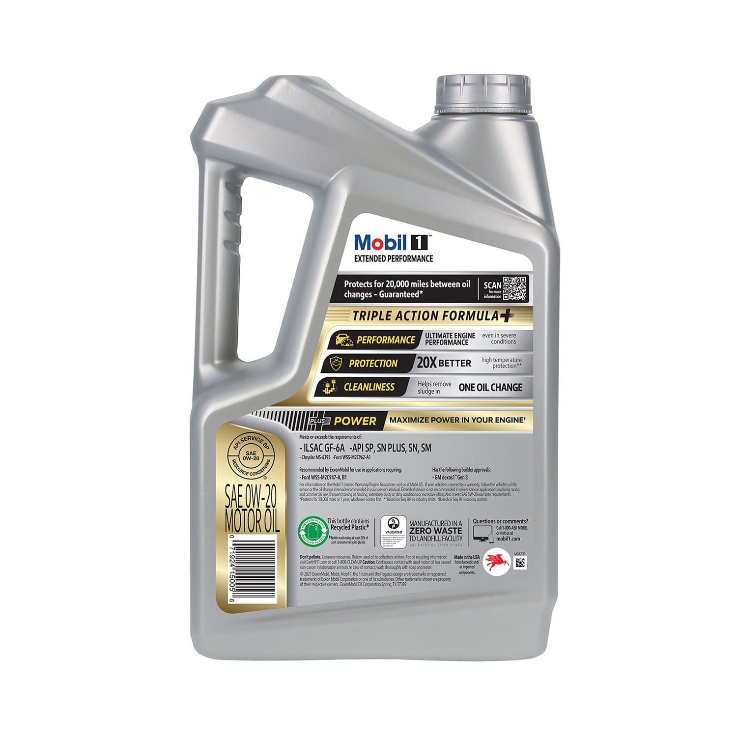 Mobil 1 Extended Performance Full Synthetic Motor Oil - الصورة 2