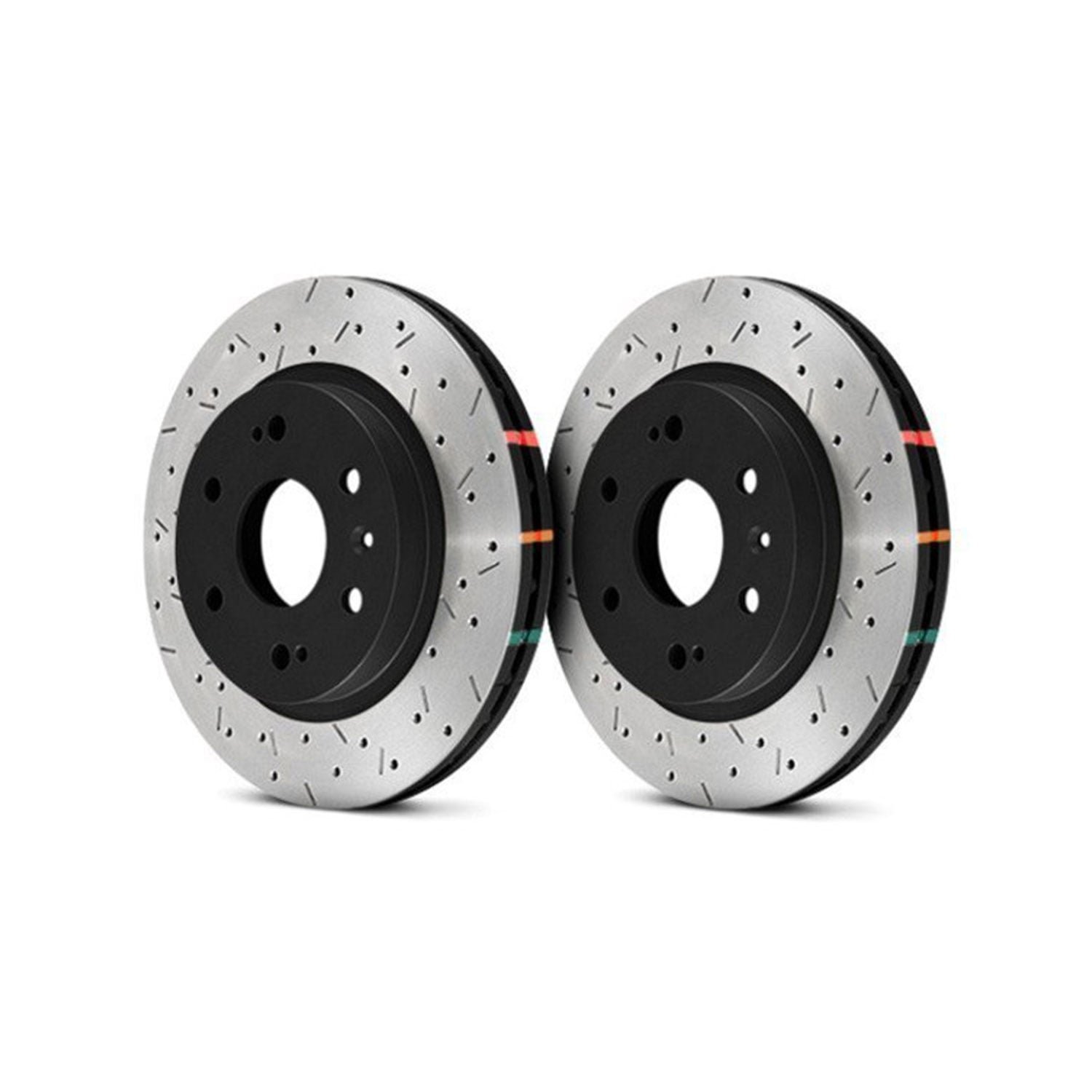 4000XS Drilled and Slotted Brake Rotor more details on - الصورة 2